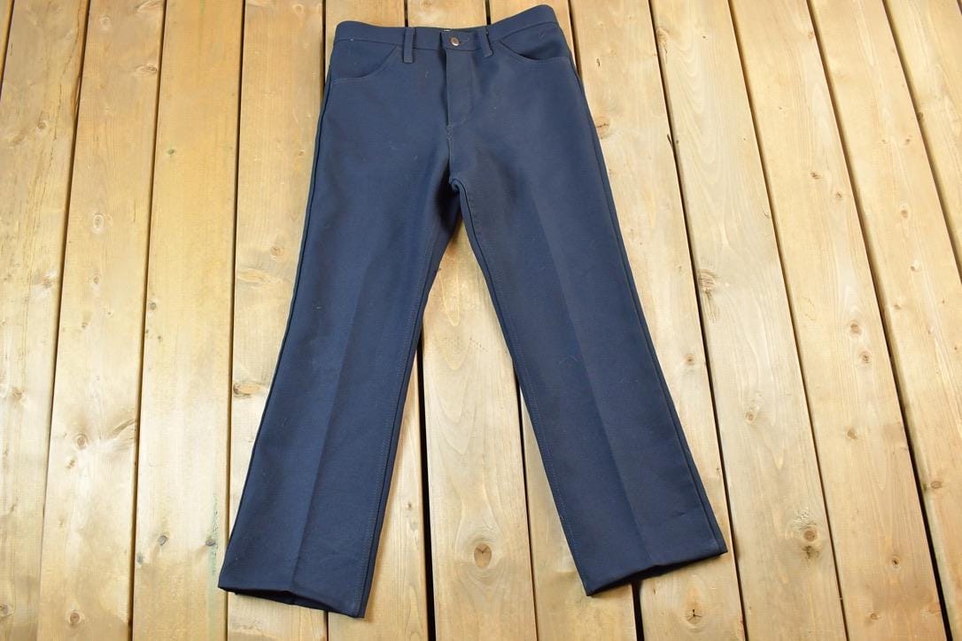 Wrangler Clothing > Gender Neutral Adult Clothing > Pants Vintage 1960s Wrangler Cowboy Pants Men's 32 x 30