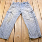 Wrangler Clothing > Men's Clothing > Jeans Vintage 1970s Distressed Wrangler Denim Jeans Men's 34 x 30