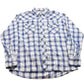 Wrangler Clothing > Men's Clothing > Shirts & Tees > Oxfords & Button Downs Vintage 1990s Wrangler Rustler Plaid Western Flannel Button Up Shirt Men's Large