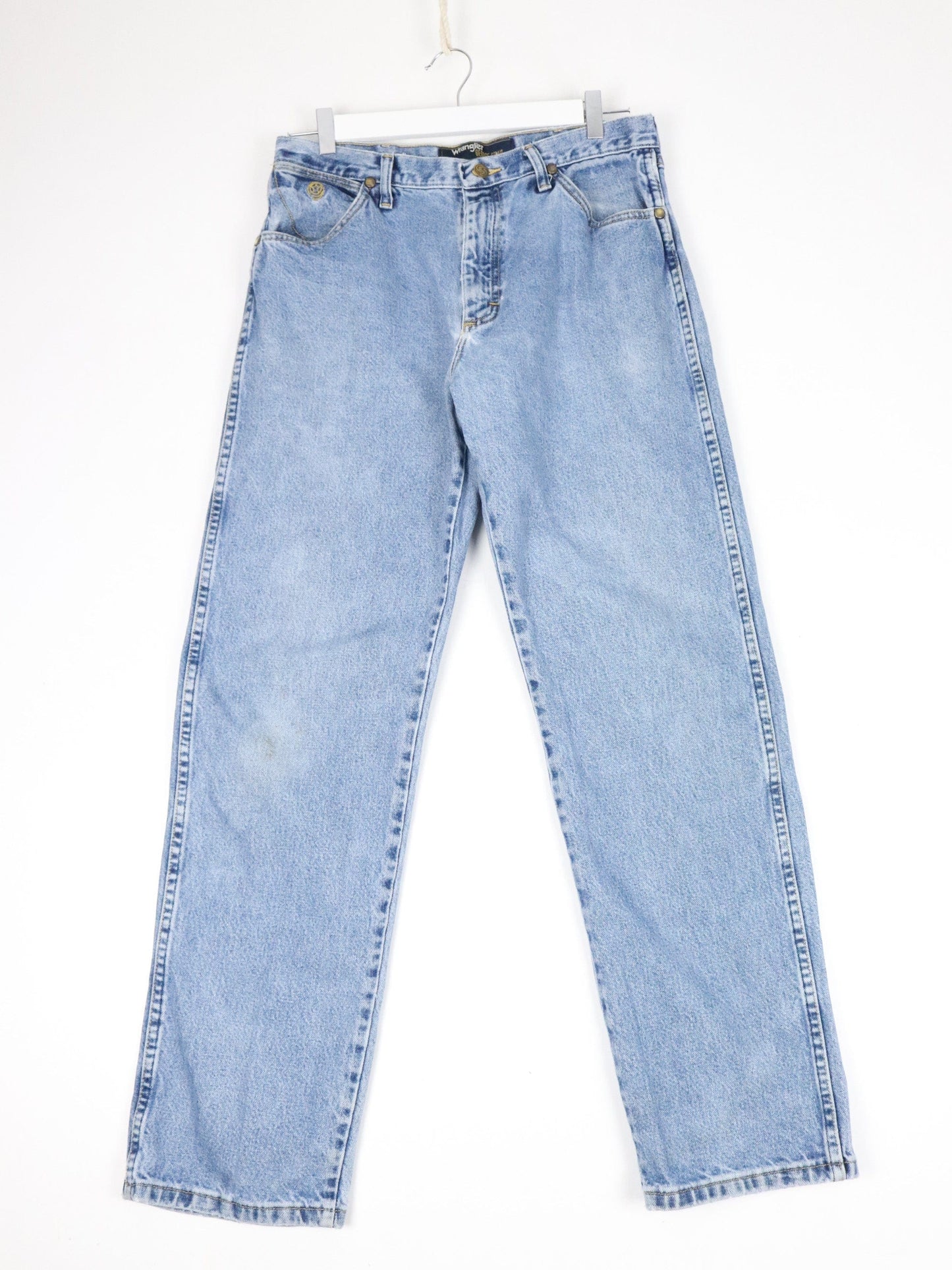 Wrangler Jeans Wrangler Pants Fits Mens 31 x 30 Blue Denim Jens George Strait Collection