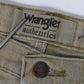 Wrangler Jeans Wrangler Pants Fits Mens 31 x 33 Beige Denim Jeans