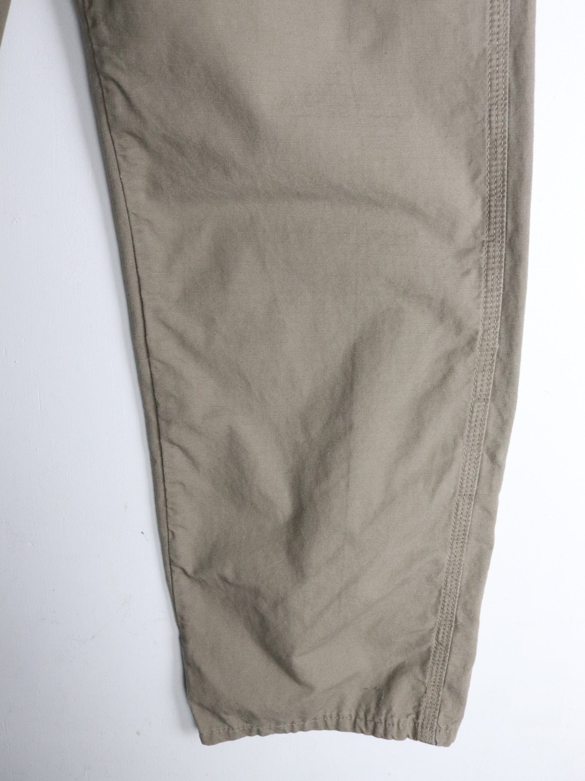 Wrangler Riggs Work Wear Pants Fits Mens 34 x 31 Brown Carpenters from propervintagecanada