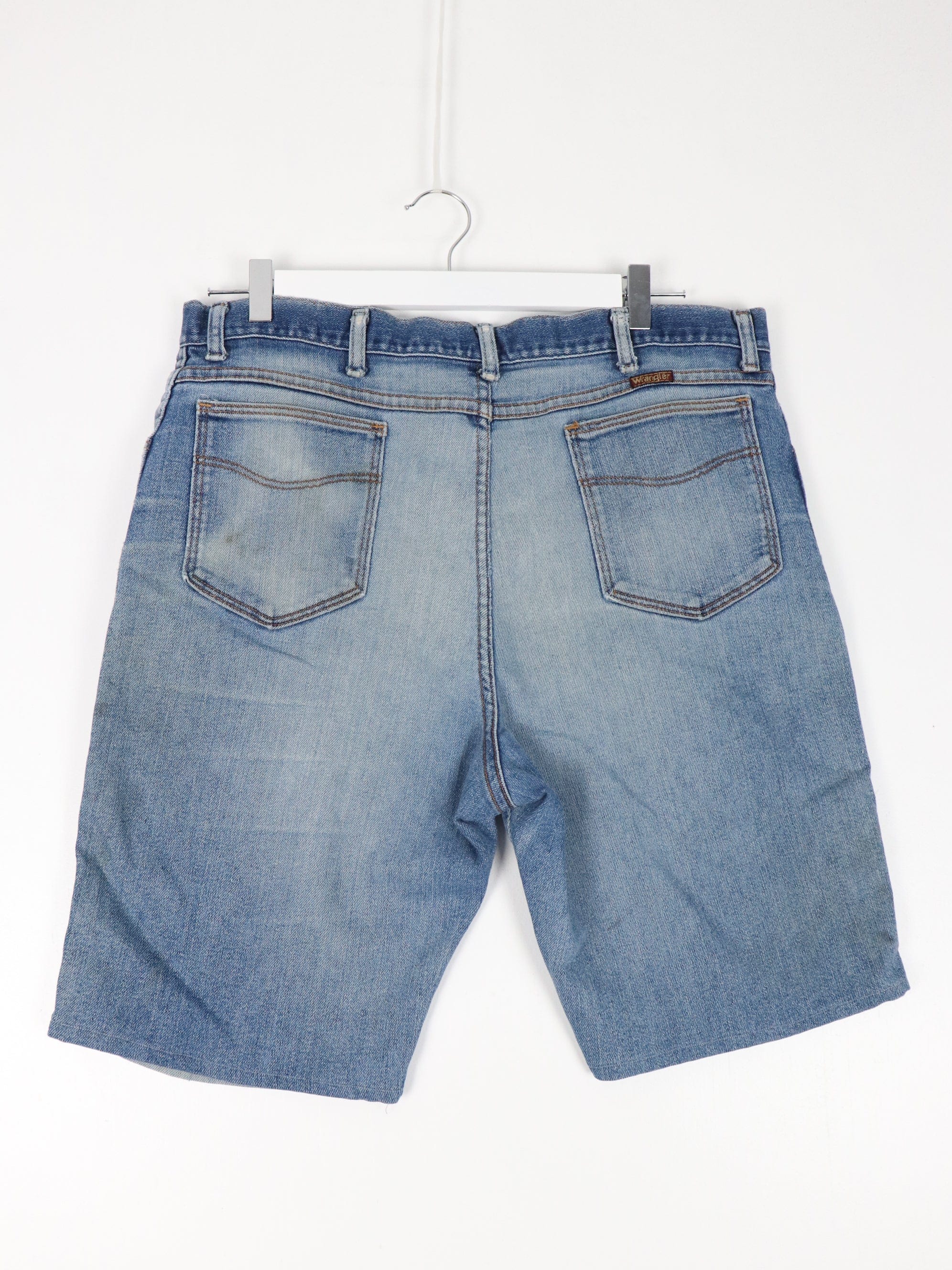 Wrangler jean best sale shorts mens