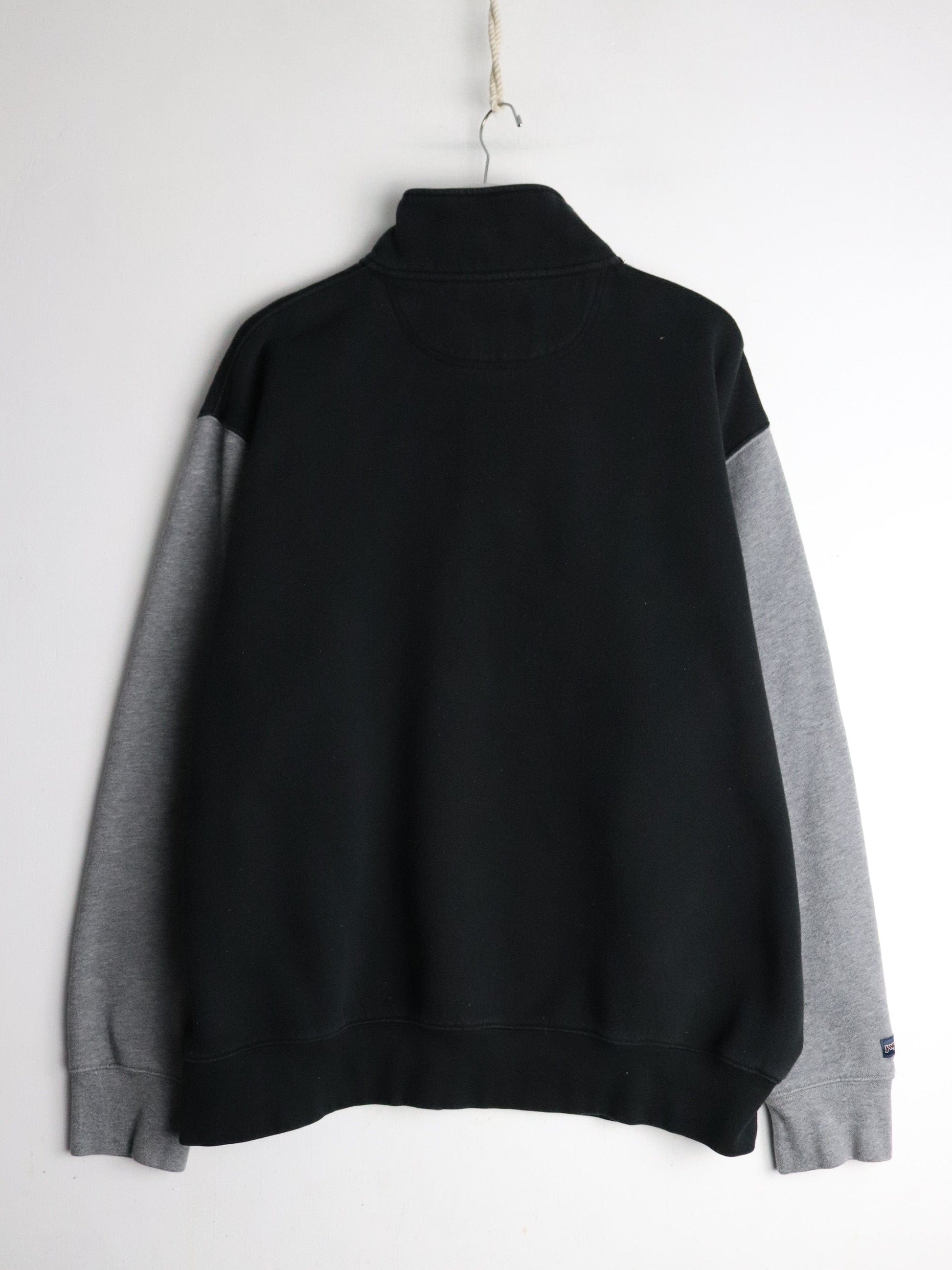 Wright State University Sweatshirt Mens 2XL Black Quarter Zip from propervintagecanada