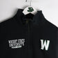Wright State University Sweatshirt Mens 2XL Black Quarter Zip from propervintagecanada