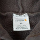 Y2K Vintage Distressed Brown Carhartt Hoodie Sweatshirt Men's XL from propervintagecanada