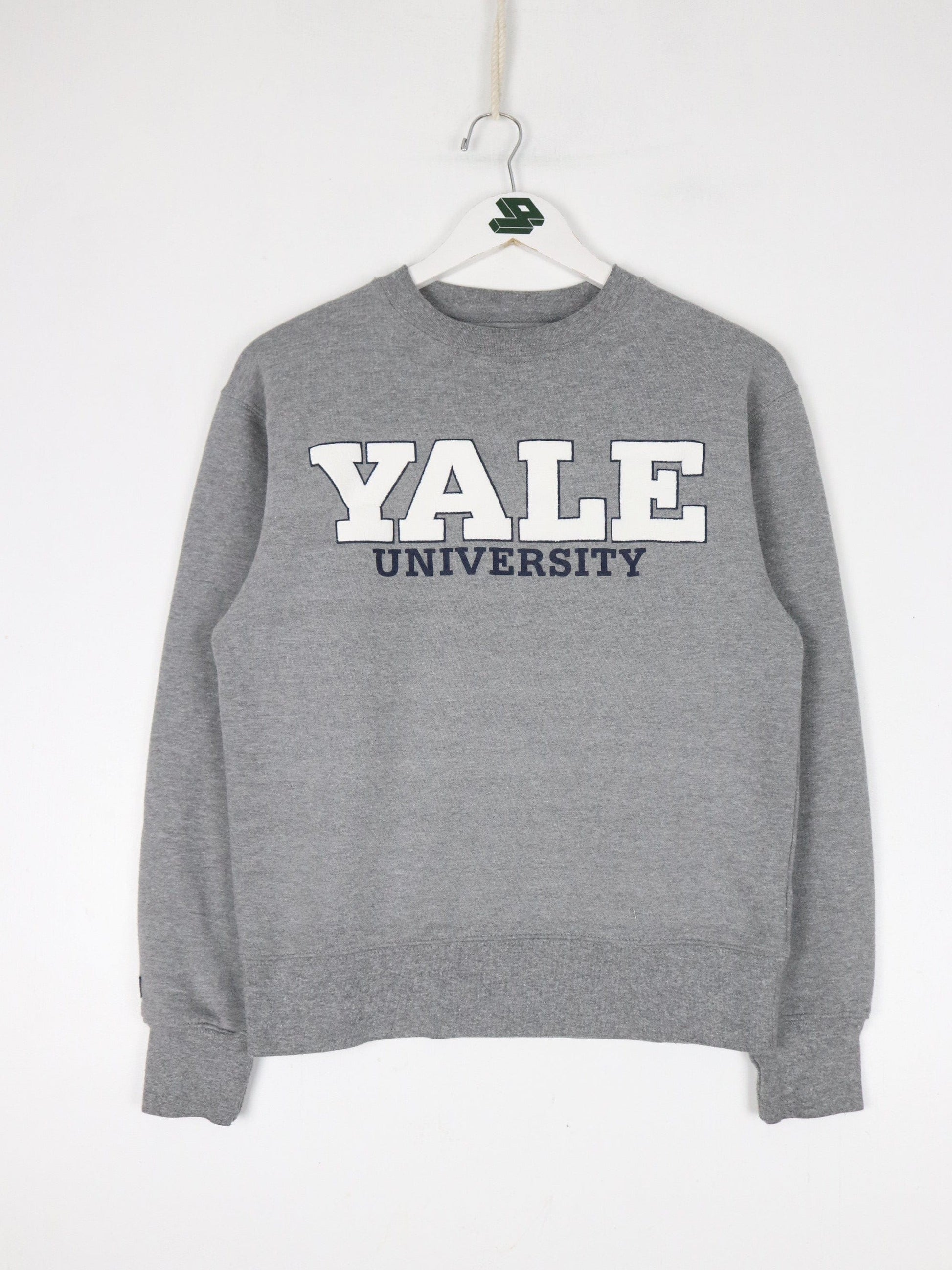 Yale University Sweatshirt Mens XS Grey College