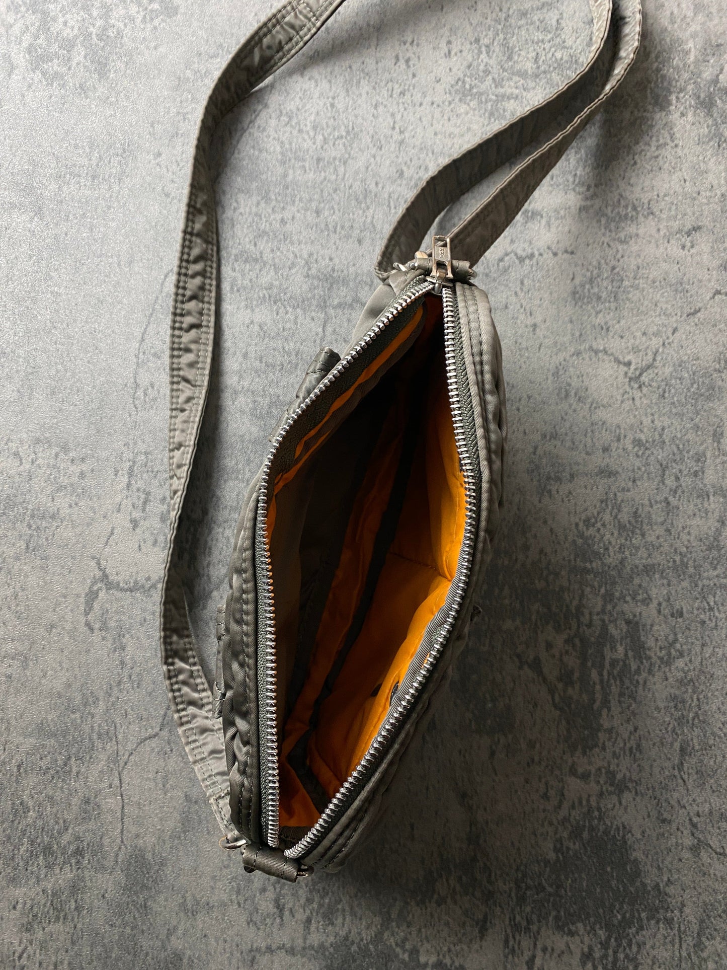 Yoshida & Company x Porter Side Bag Green