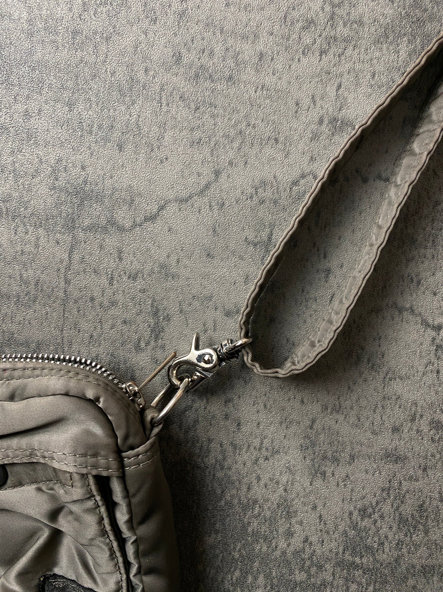 Yoshida & Company x Porter Side Bag Green