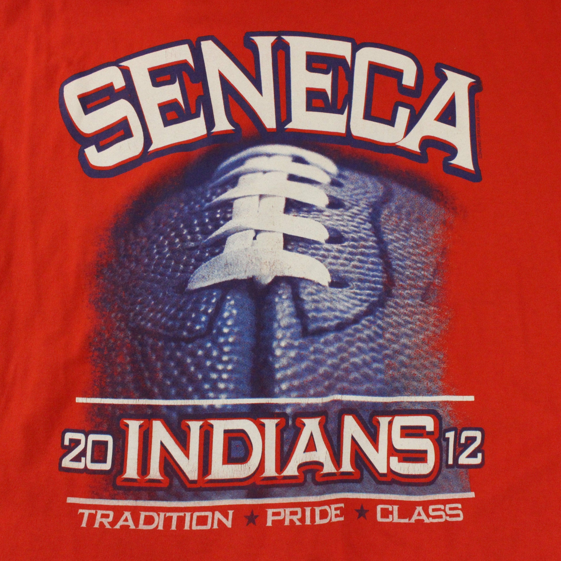 2012 Seneca Indians Football T Shirt Size XL