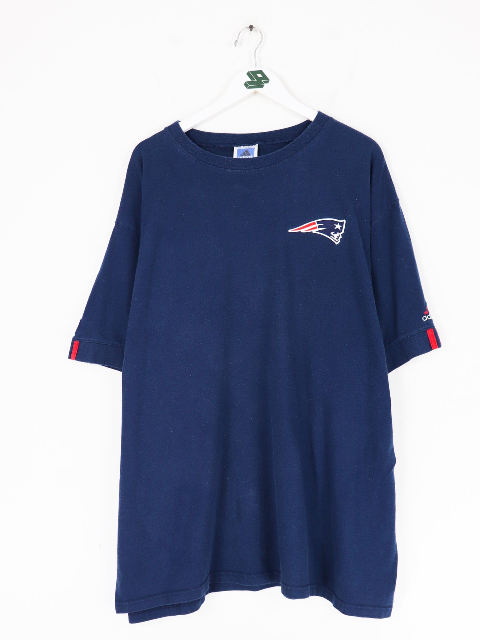 New era NFL Oversized New England Patriots Short Sleeve T-Shirt Blue