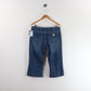 Carhartt 1/4 Length Denim Jeans Women's Size 14 from propervintagecanada