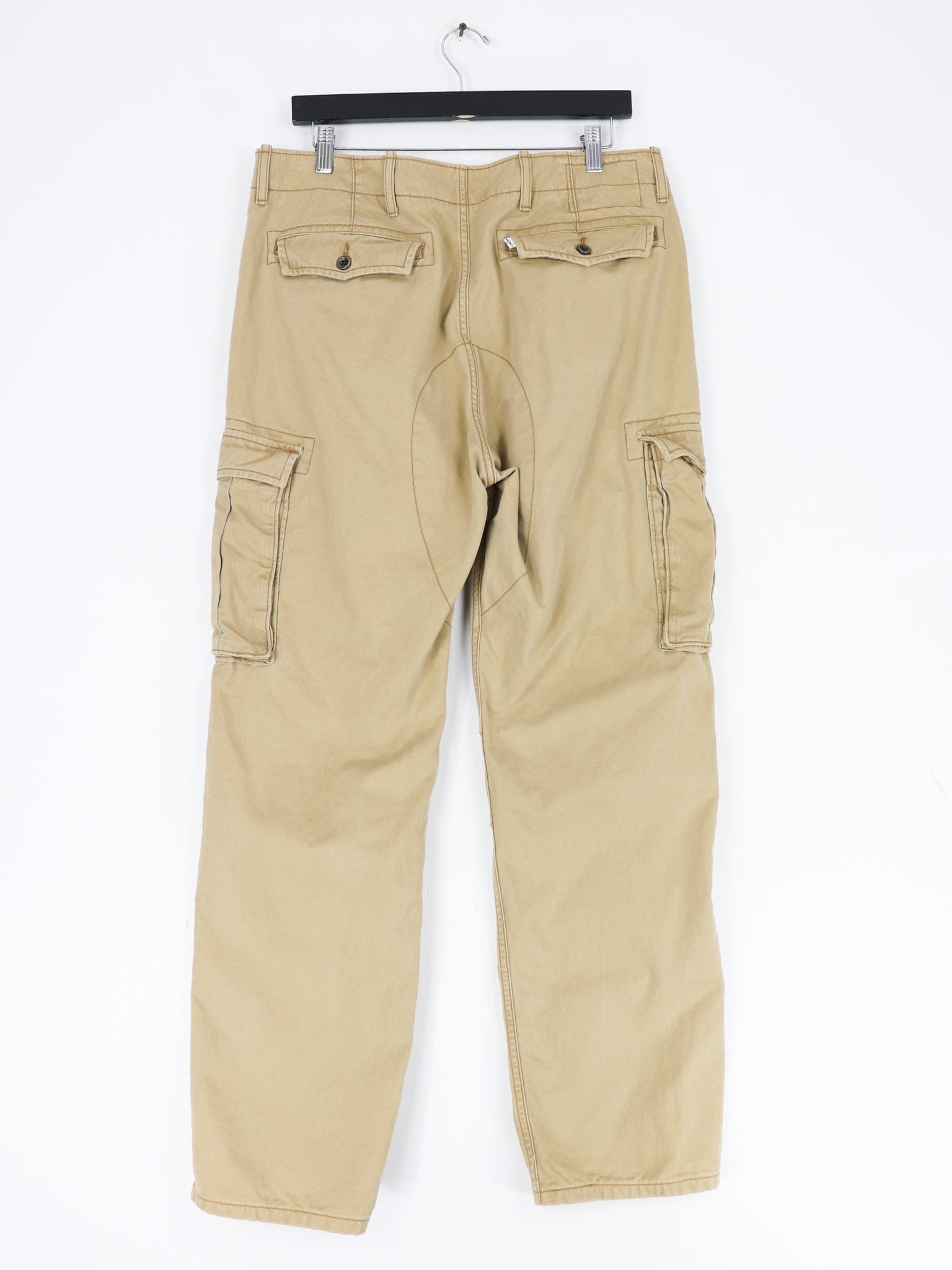 Levi's® BAGGY - Cargo trousers - army green/khaki - Zalando.co.uk