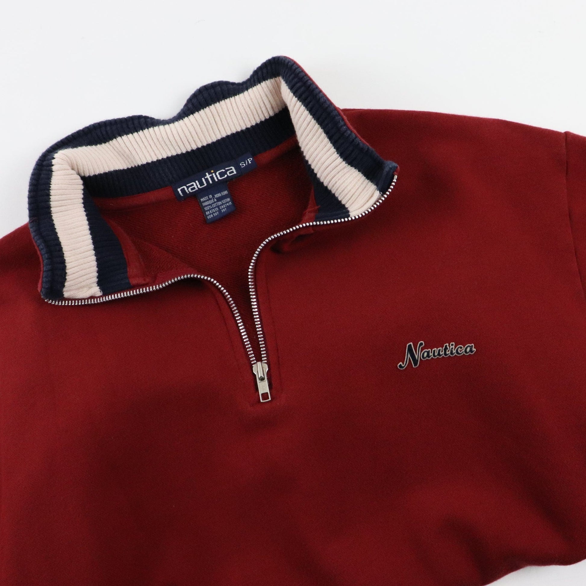 Nautica Sweatshirts & Hoodies Vintage Nautica 1/4 Zip Sweatshirt Size Small Fits Like Medium