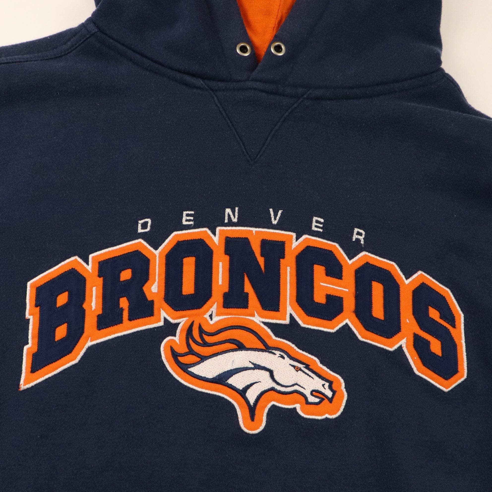 NFL Boys' Denver Broncos Qb Jersey Hoodie - R16Ntt22 (Dark Navy, 5