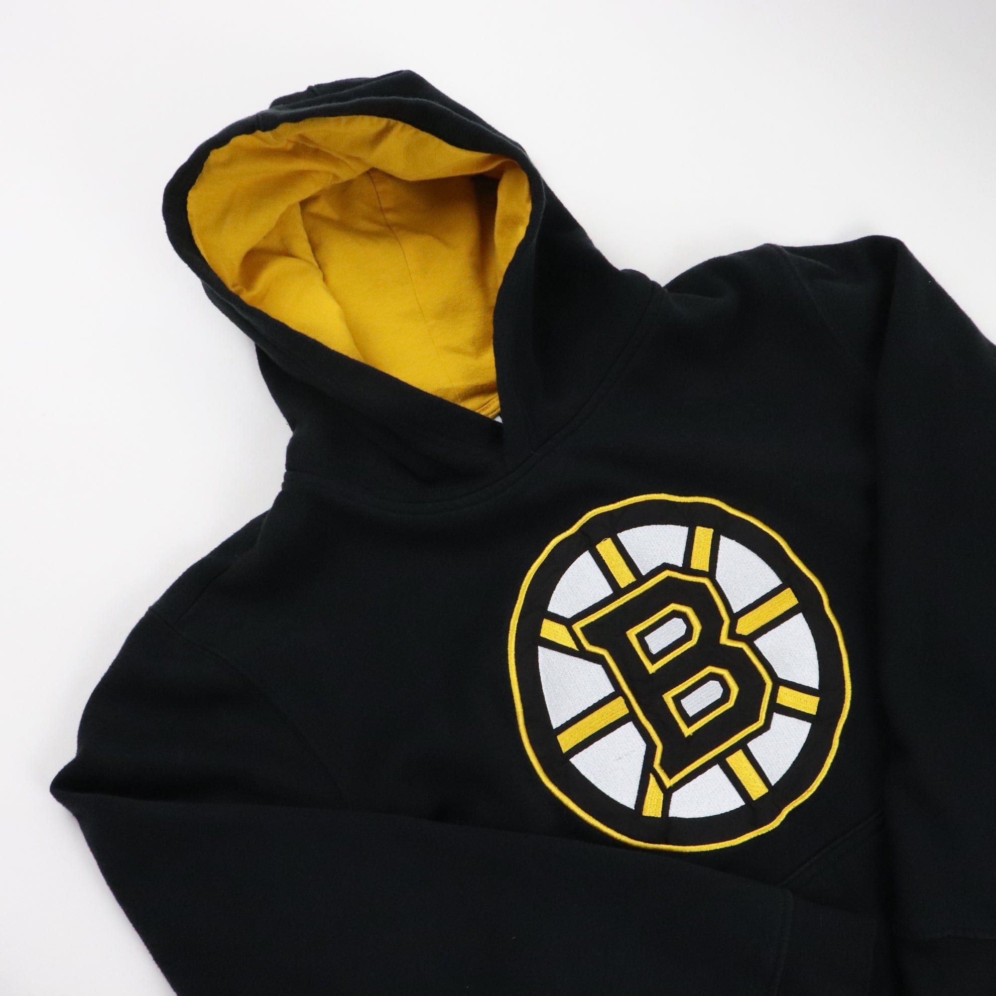 Boston Bruins Sweater Boys Medium Black Yellow White Hoodie NHL