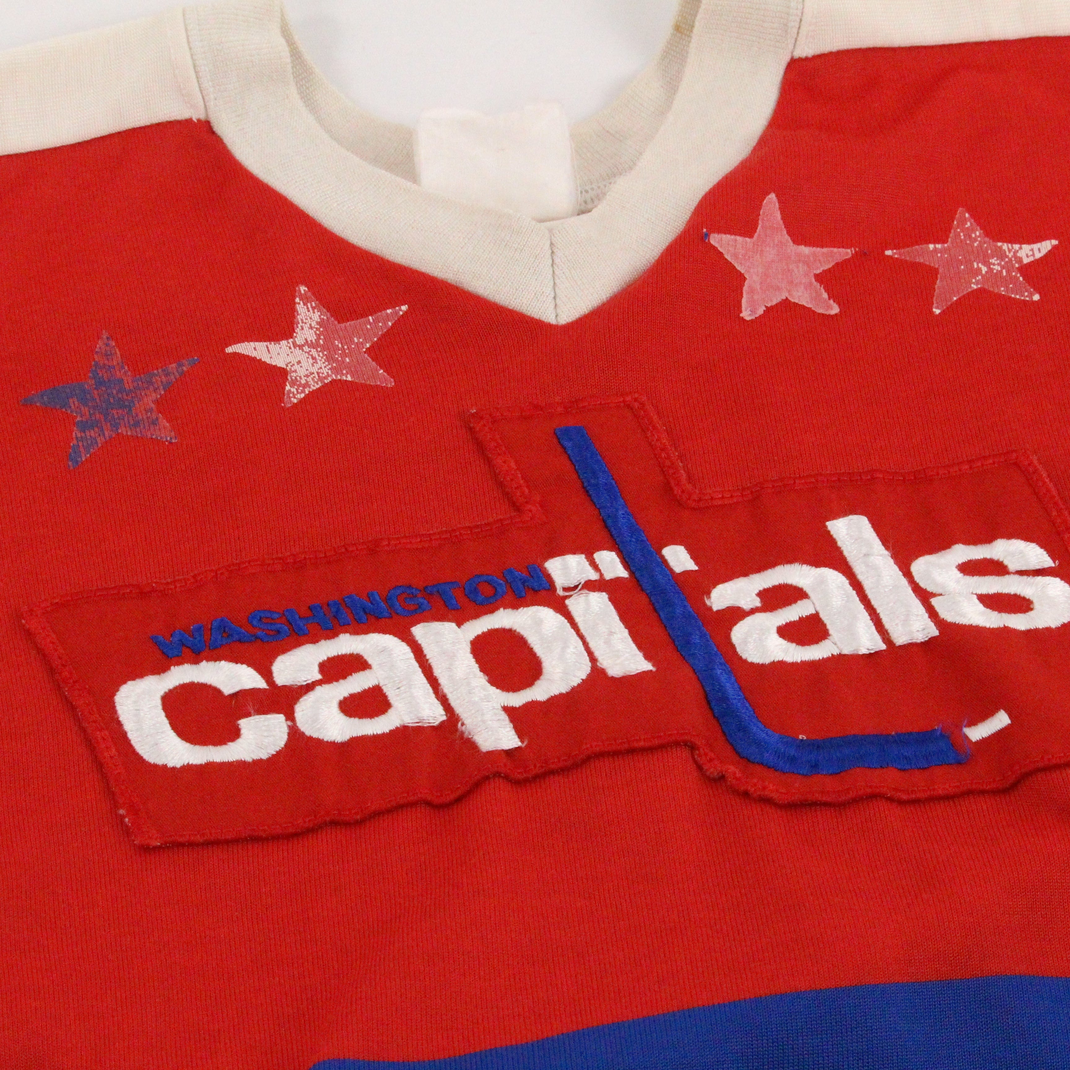 Vintage Washington Capitals Maska Superfil Hockey Jersey Size XL Red 8 –  Throwback Vault