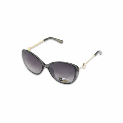 Other Clear/Gold Womens Round Frame Sunglasses