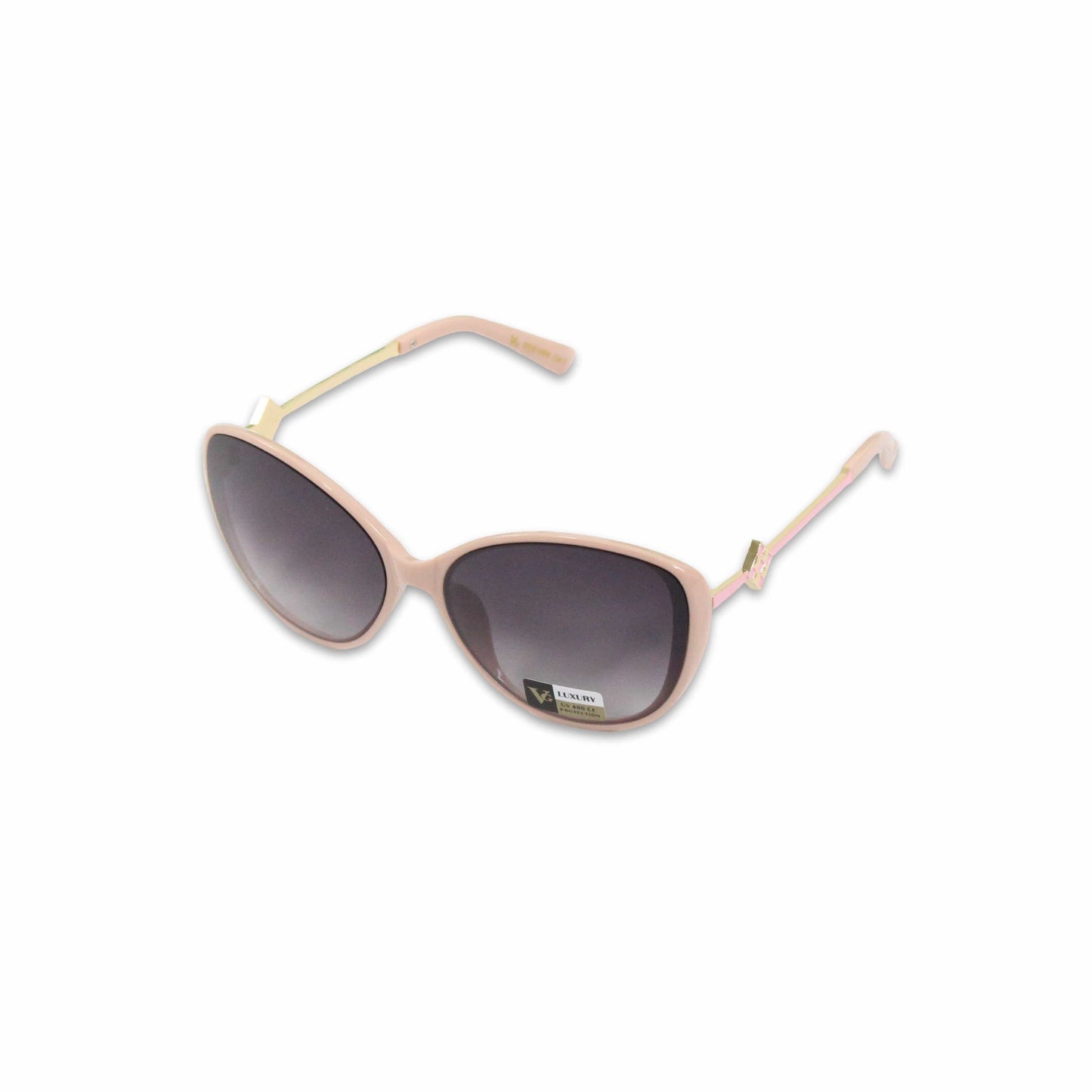Other Pink/Gold Womens Round Frame Sunglasses