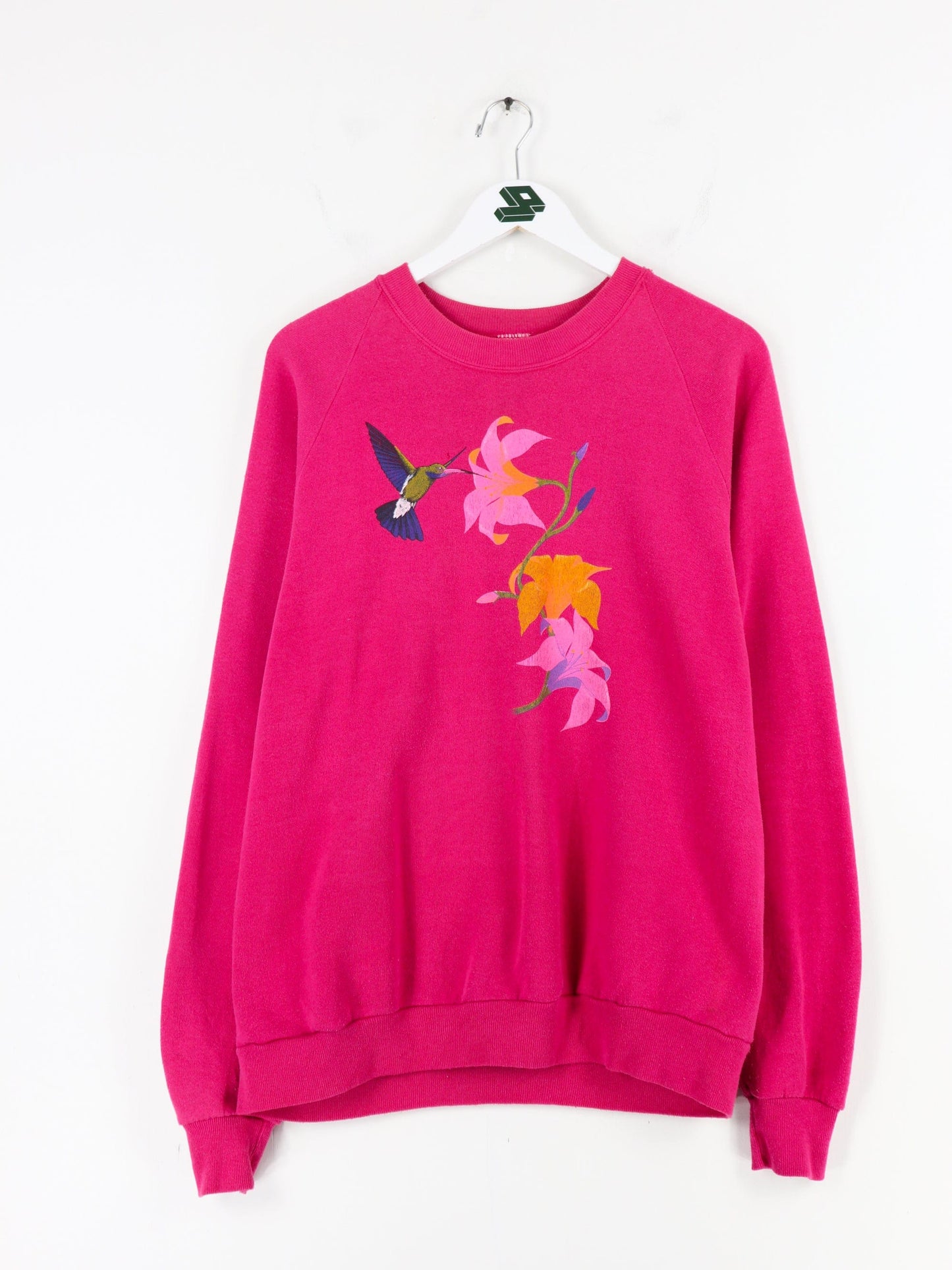 Other Sweatshirts & Hoodies Vintage Hummingbird Floral Sweatshirt Women's Size XL Fits Size L