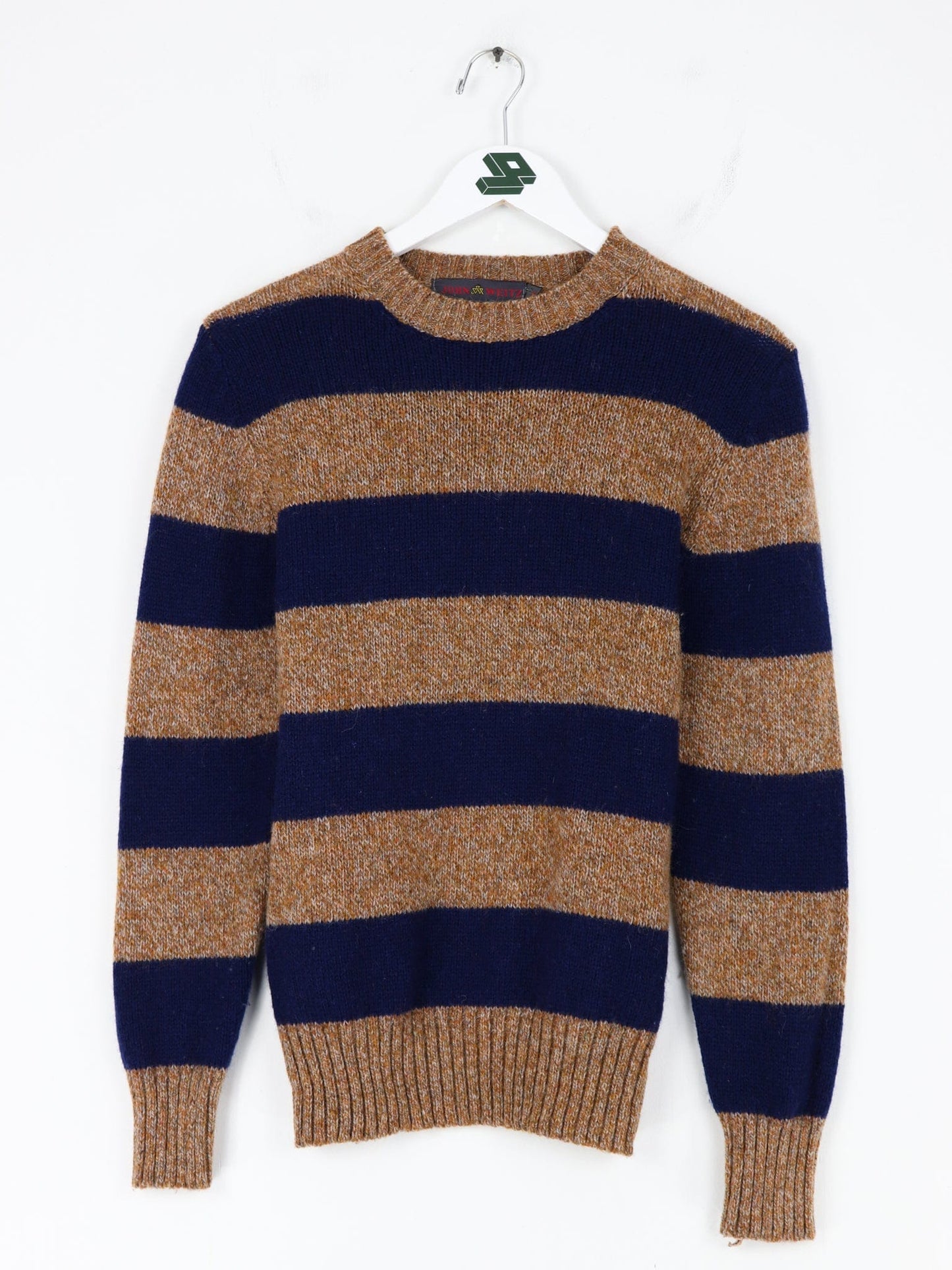 Other Sweatshirts & Hoodies Vintage John Weitz Striped Knit Sweater Size Small Fits XS