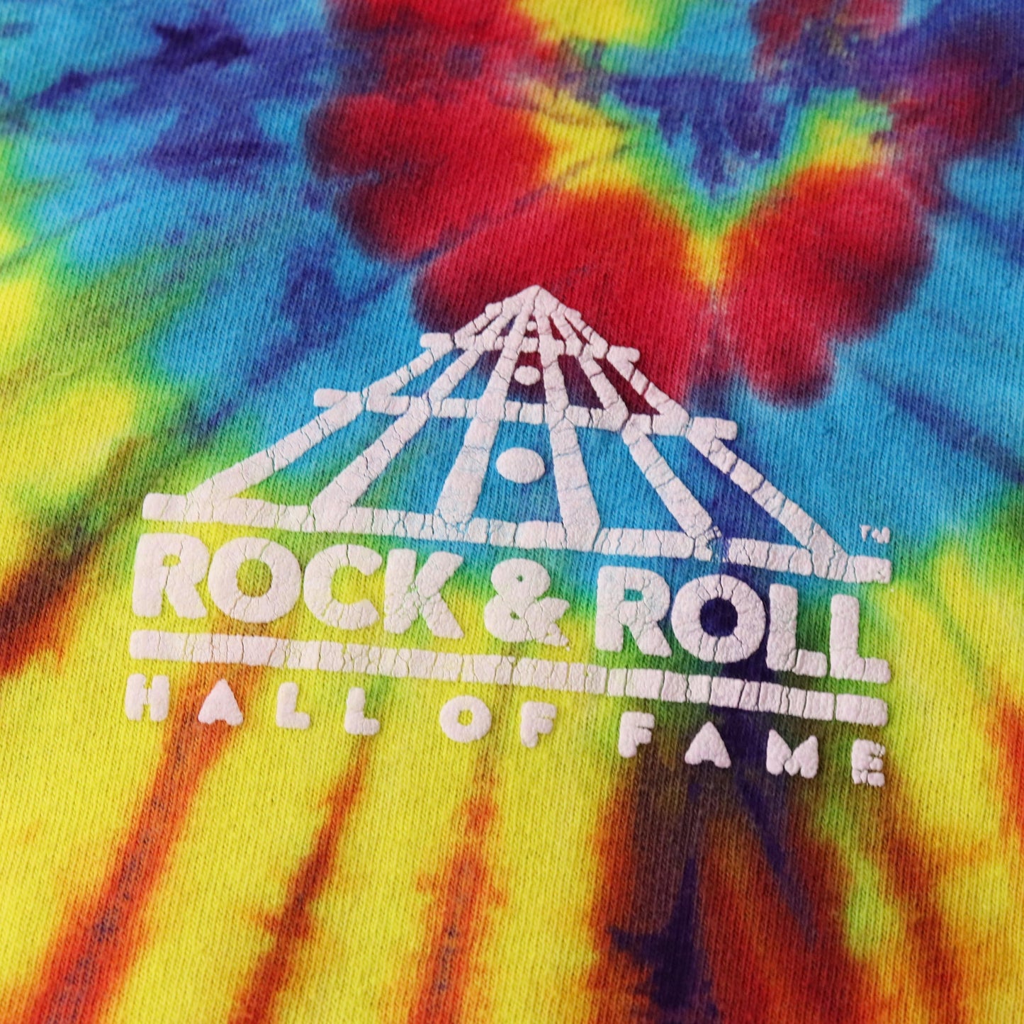 Other T-Shirts & Tank Tops Rock & Roll Hall of Fame Tie Dye T Shirt Size Small