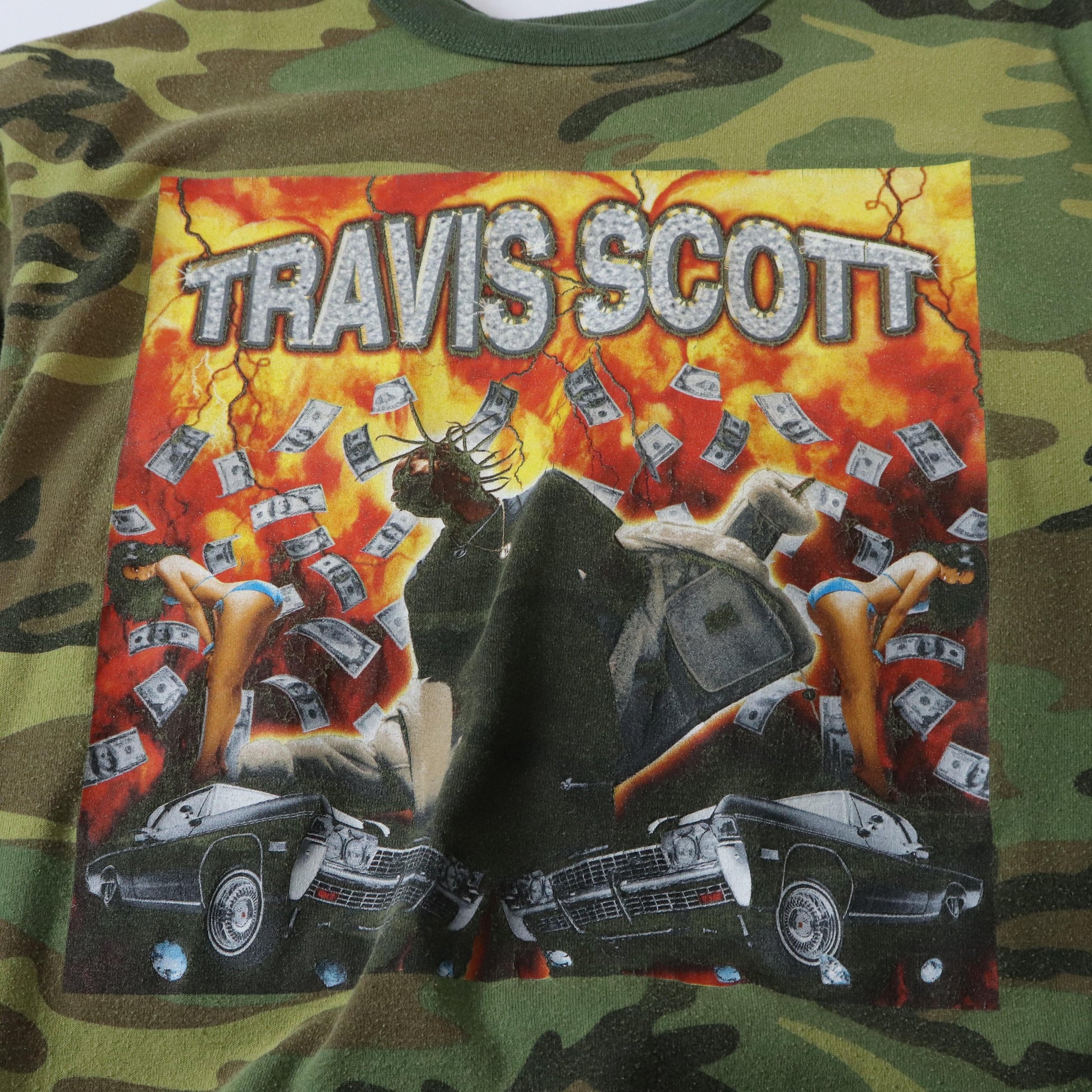 Other T-Shirts & Tank Tops Travis Scott Diamond Supply T Shirt Size Medium Fits Size Small