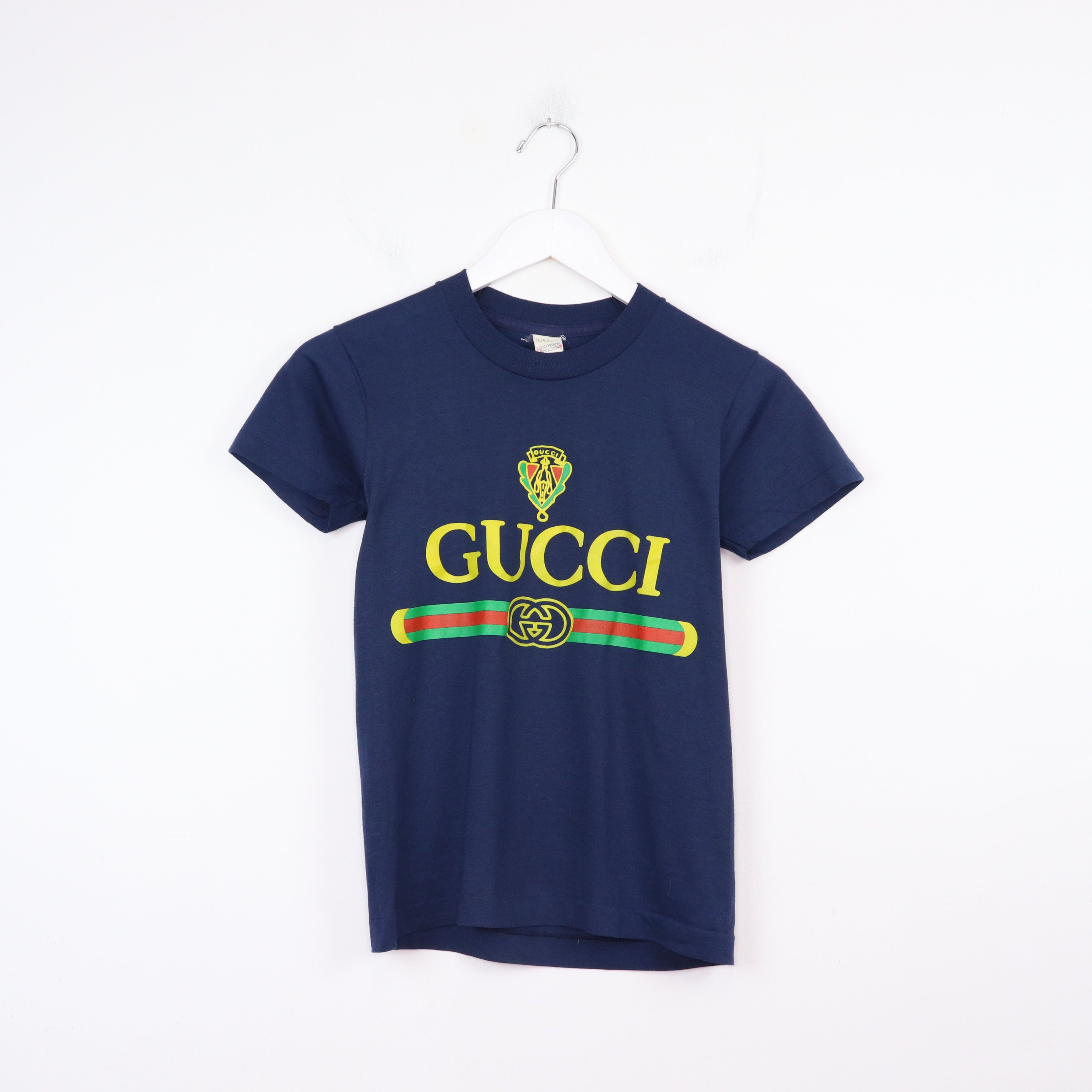 Og så videre Beregn bredde Vintage Bootleg Gucci 80s T Shirt Fits Youth Size XS – Proper Vintage