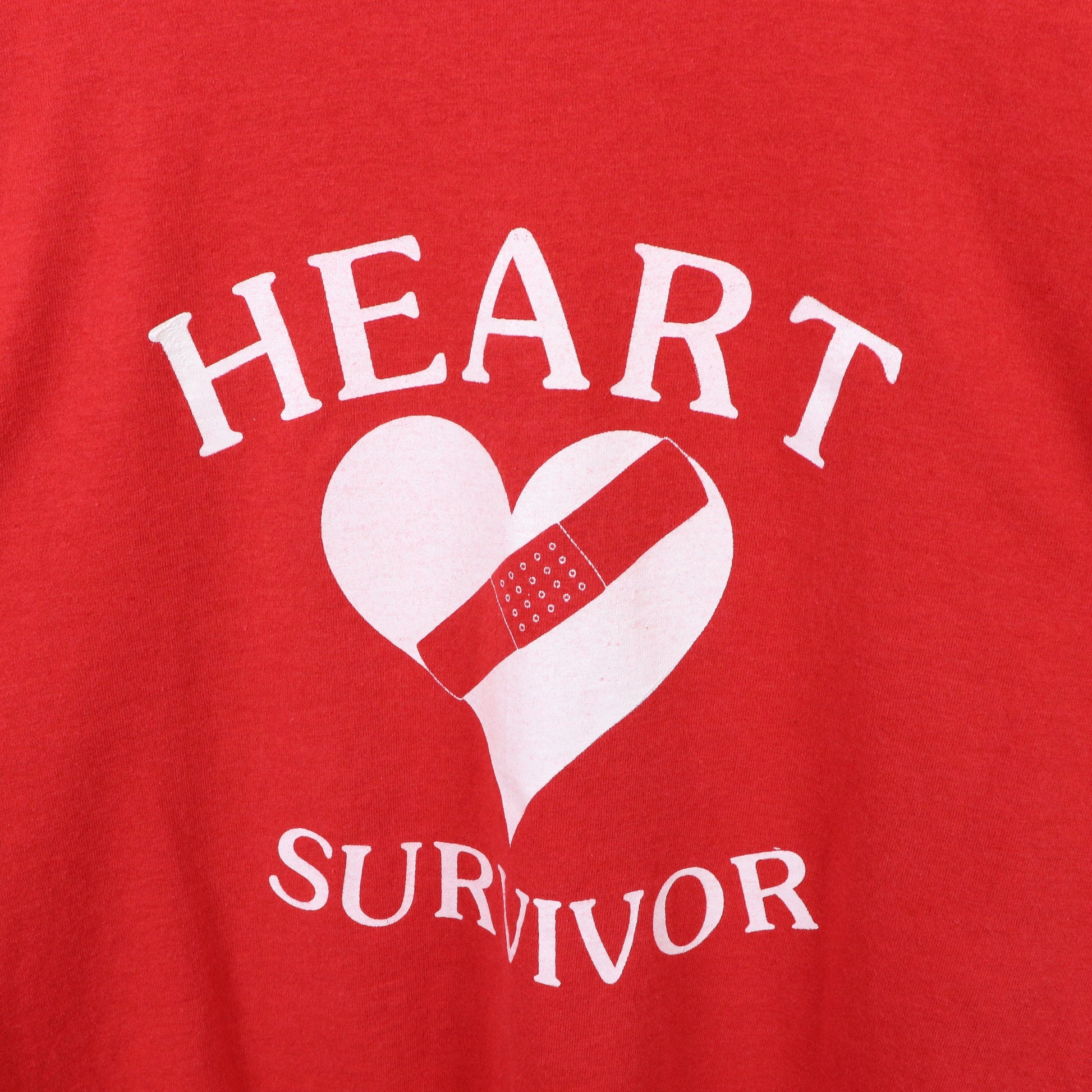 Other Vintage Heart Survivor T Shirt Size XL