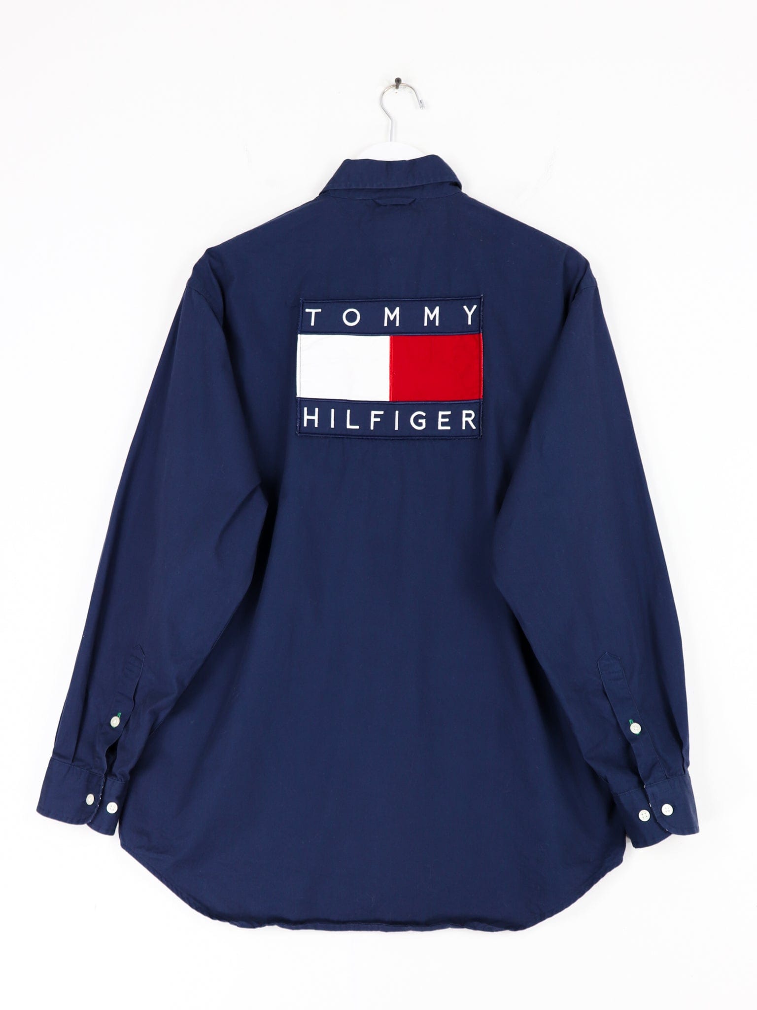 Tommy Hilfiger USA Button Shirt Size Small Fits Medium – Vintage