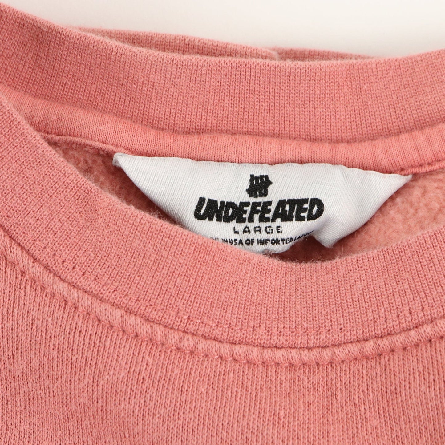 Undefeated Motion Logo Sweatshirt Size Large