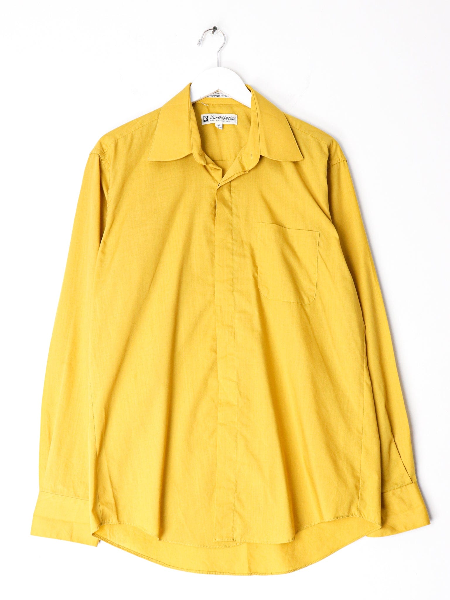 Vintage Carlo Pacini Button Up Shirt Size 16 (L)