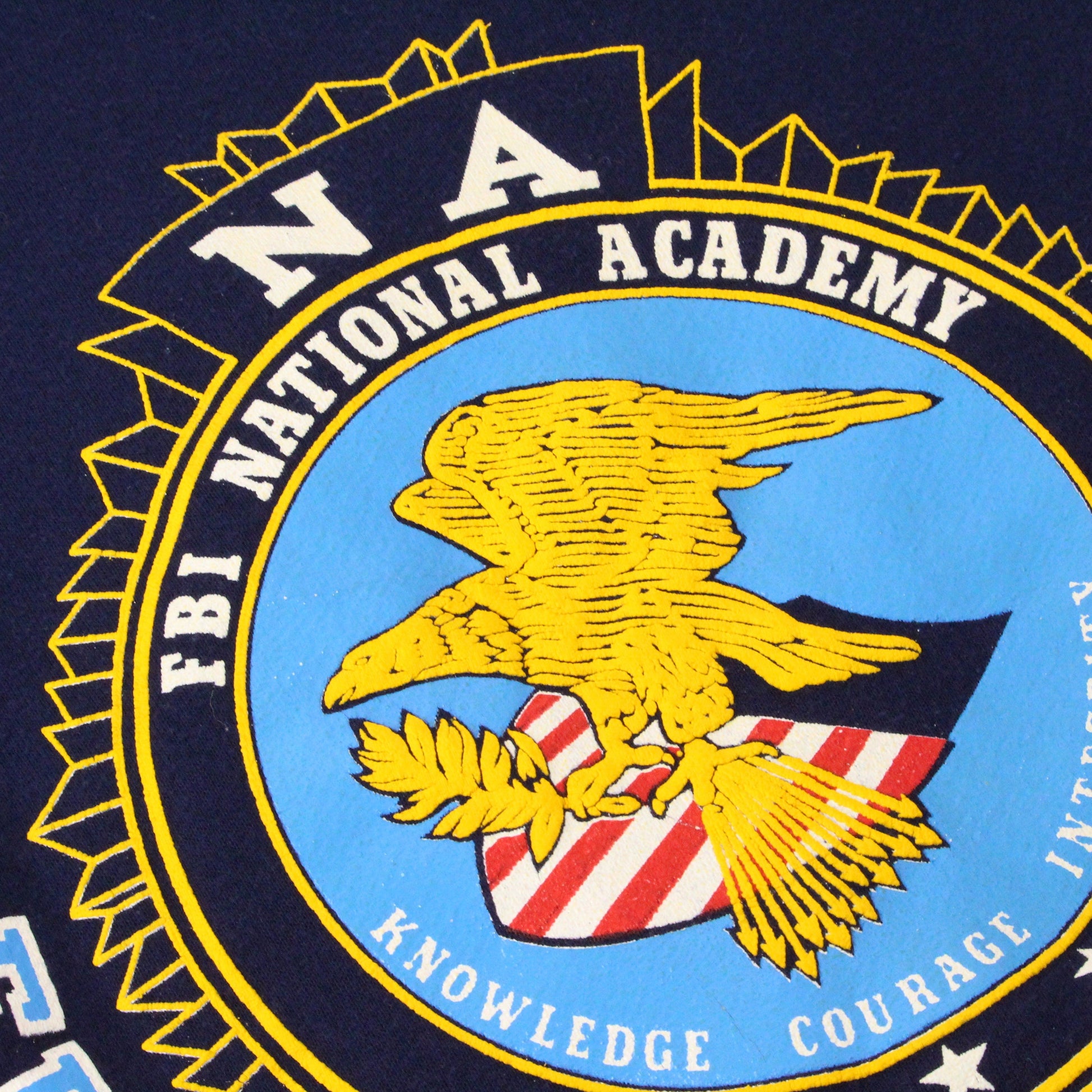 Vintage FBI National Academy Sweatshirt Size Small
