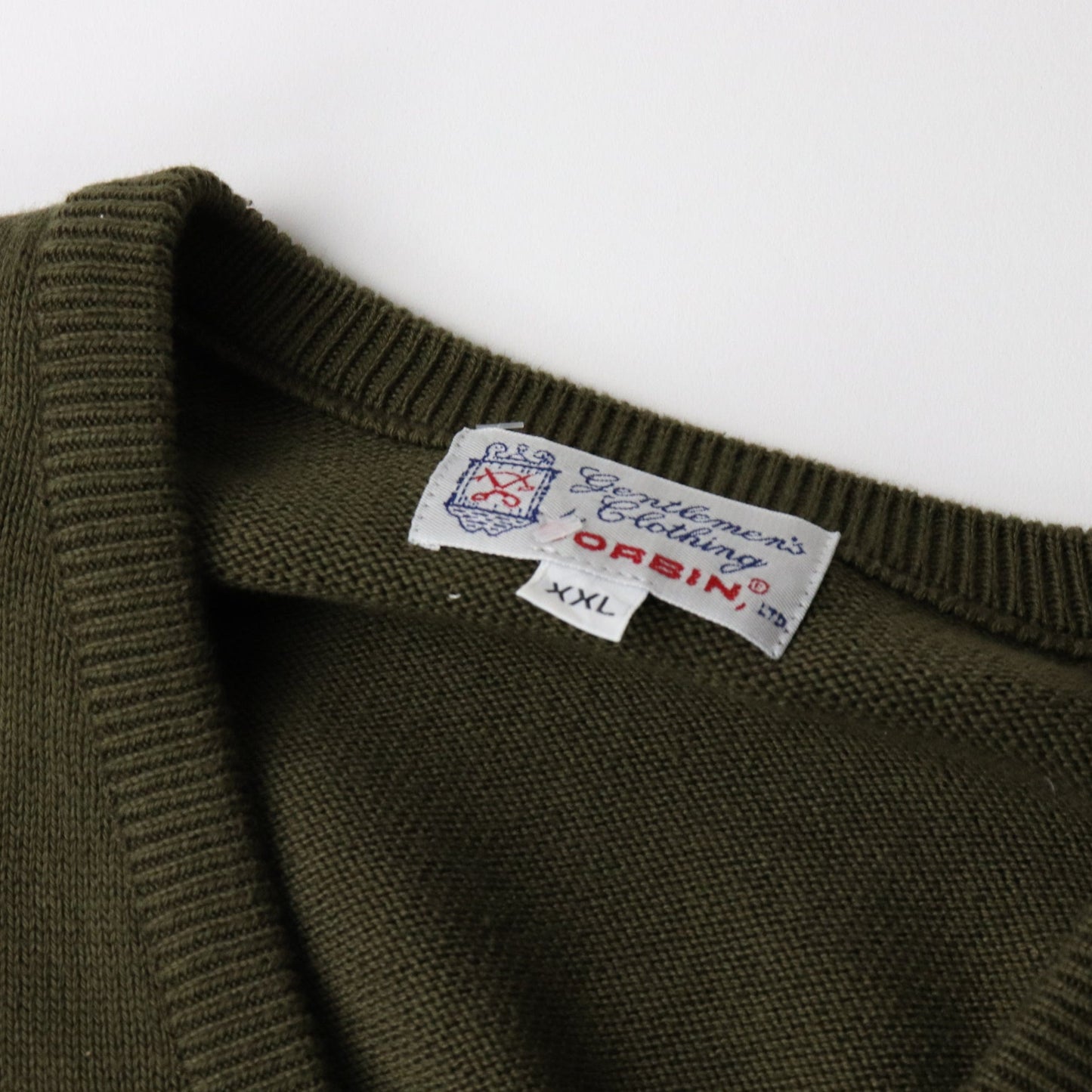 Vintage Gentlemen's Clothing By Corbin Sweater Vest Size 2XL from propervintagecanada