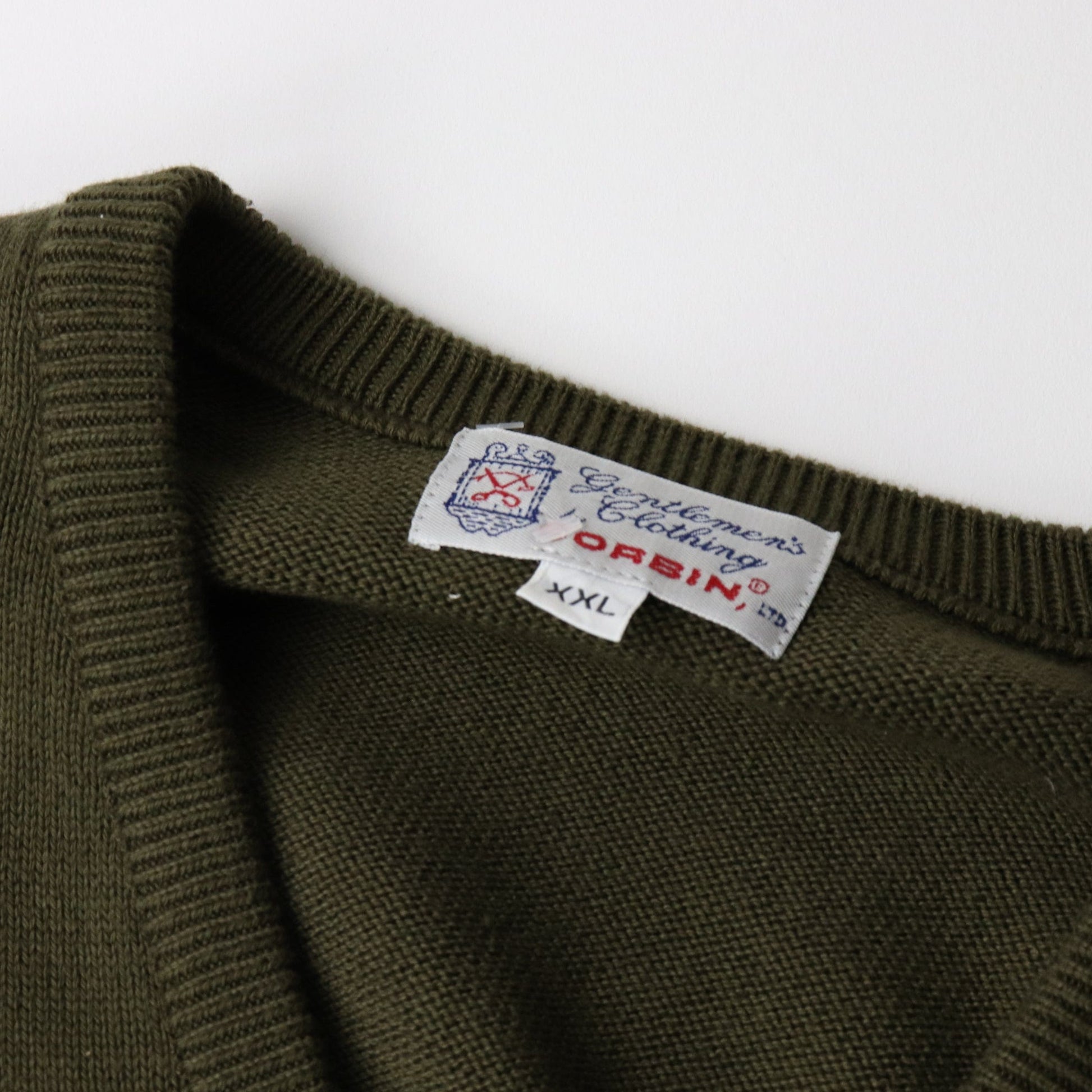 Vintage Gentlemen's Clothing By Corbin Sweater Vest Size 2XL from propervintagecanada