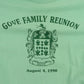 Vintage Gove Family Reunion T Shirt Size Small