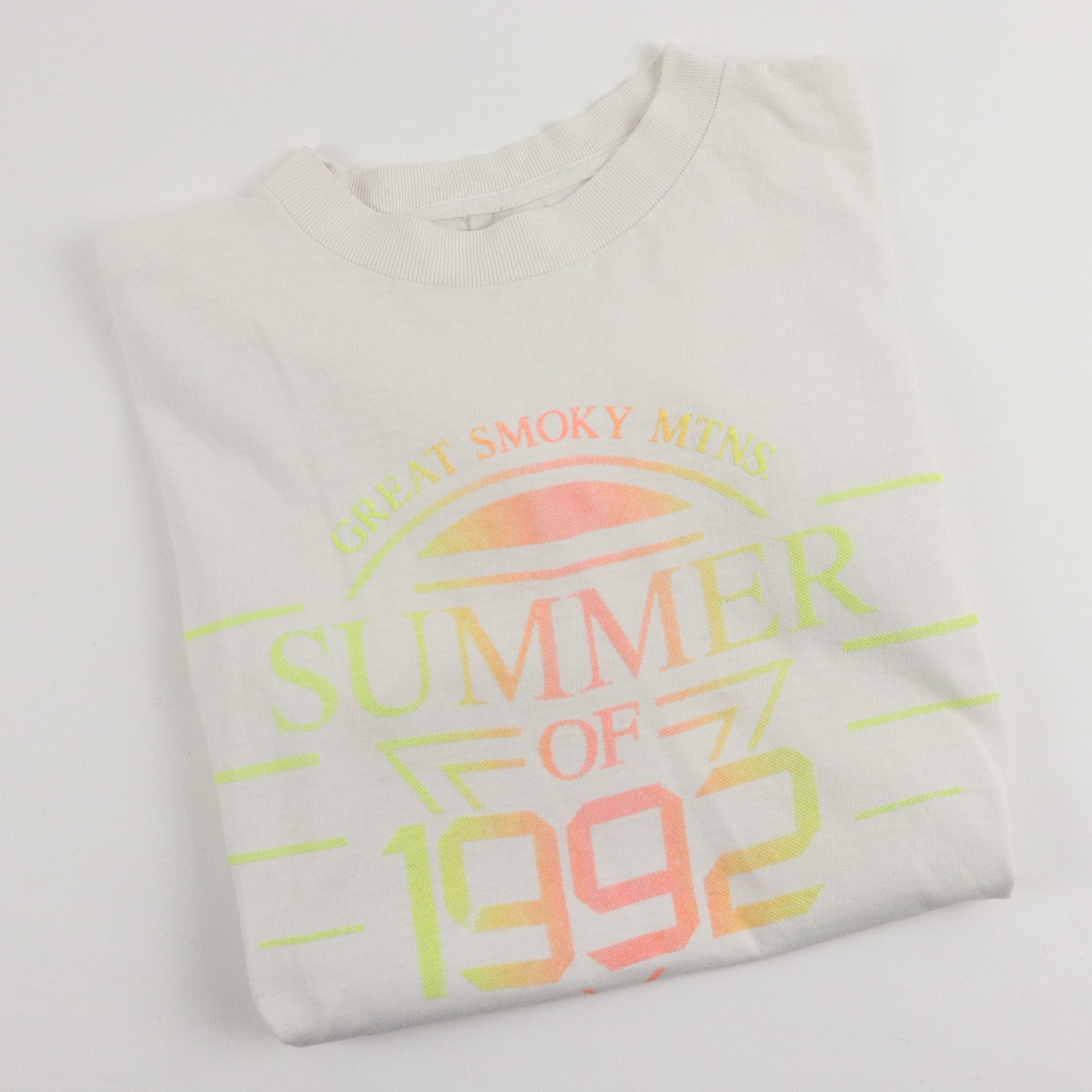 Vintage Great Smoky Mountains Summer Of 1992 T Shirt Size Small