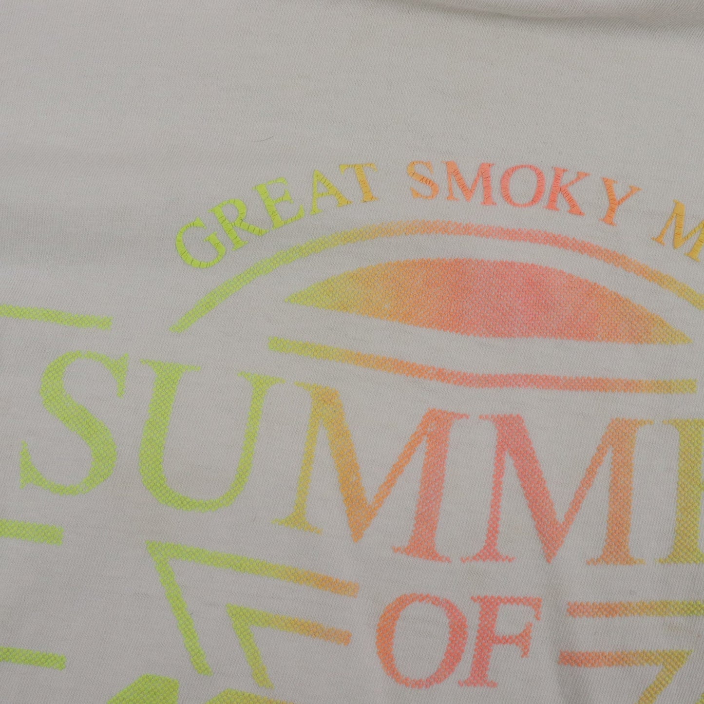 Vintage Great Smoky Mountains Summer Of 1992 T Shirt Size Small