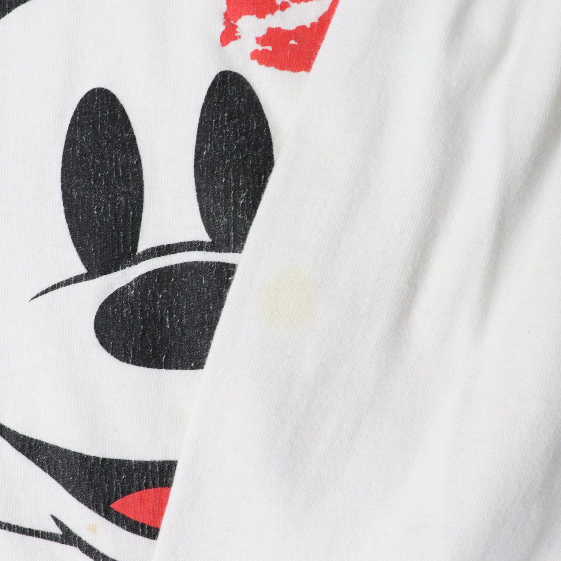 Vintage I Love Mickey Mouse Long Sleeve Cropped T Shirt Women's Size Medium from propervintagecanada