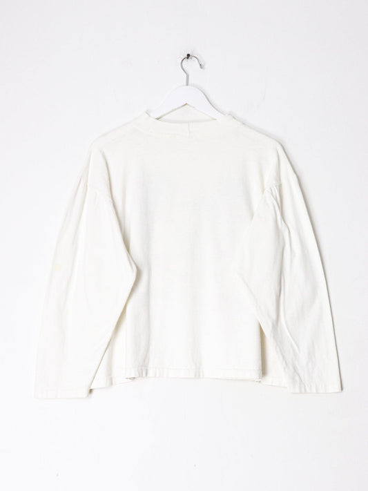 Vintage I Love Mickey Mouse Long Sleeve Cropped T Shirt Women's Size Medium