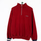 Vintage Nautica 1/4 Zip Sweatshirt Size Small Fits Like Medium