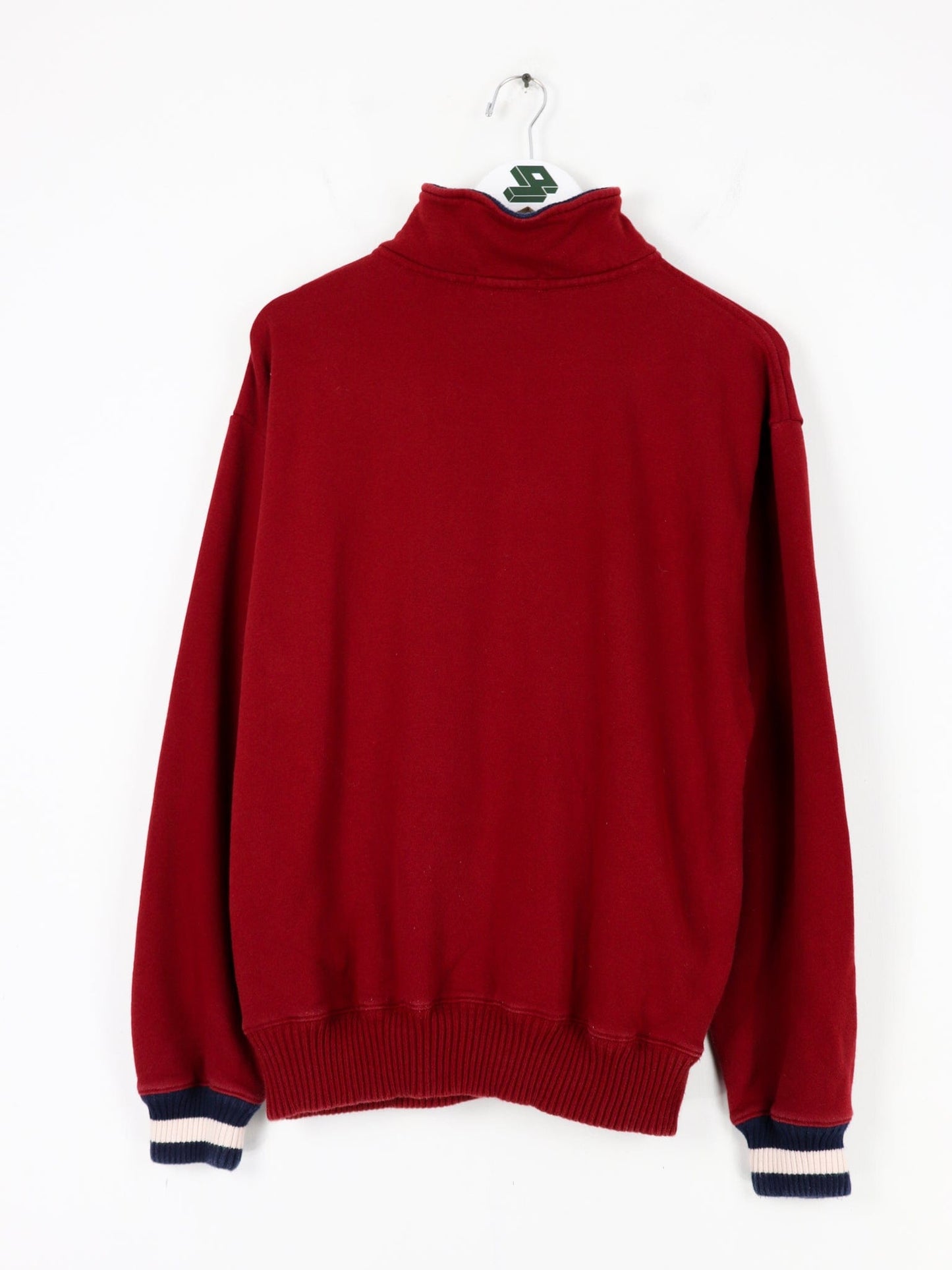 Vintage Nautica 1/4 Zip Sweatshirt Size Small Fits Like Medium