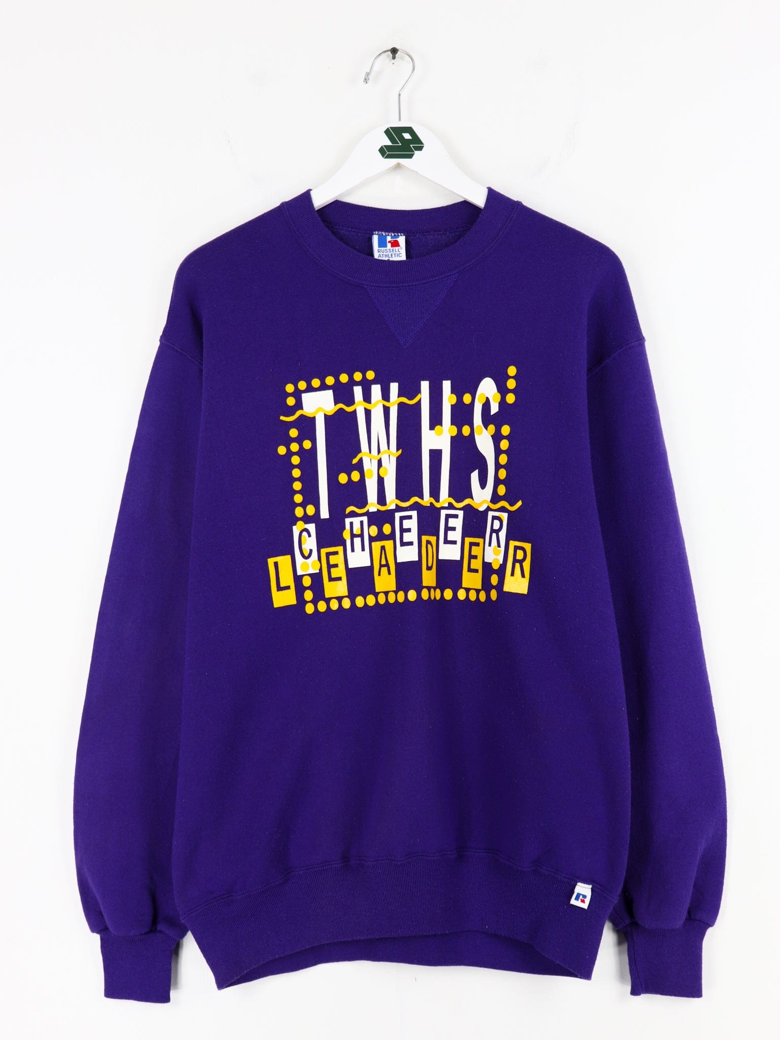 Vintage Russell Athletic The Woodlands High School Cheerleader Sweatshirt Size Large Fits Like M