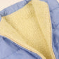 Vintage Vest Mens Small Blue 70s/80s Sherpa Lined jacket from propervintagecanada