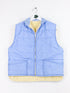 Vintage Vest Mens Small Blue 70s/80s Sherpa Lined jacket from propervintagecanada