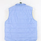Vintage Vest Mens Small Blue 70s/80s Sherpa Lined jacket from propervintagecanada