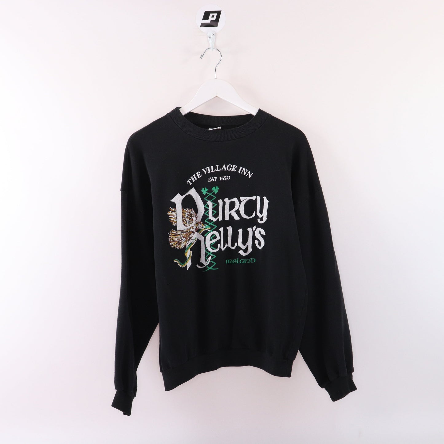 Vintage Village Inn Durcy Nelly's Ireland Sweatshirt Size L Fits S