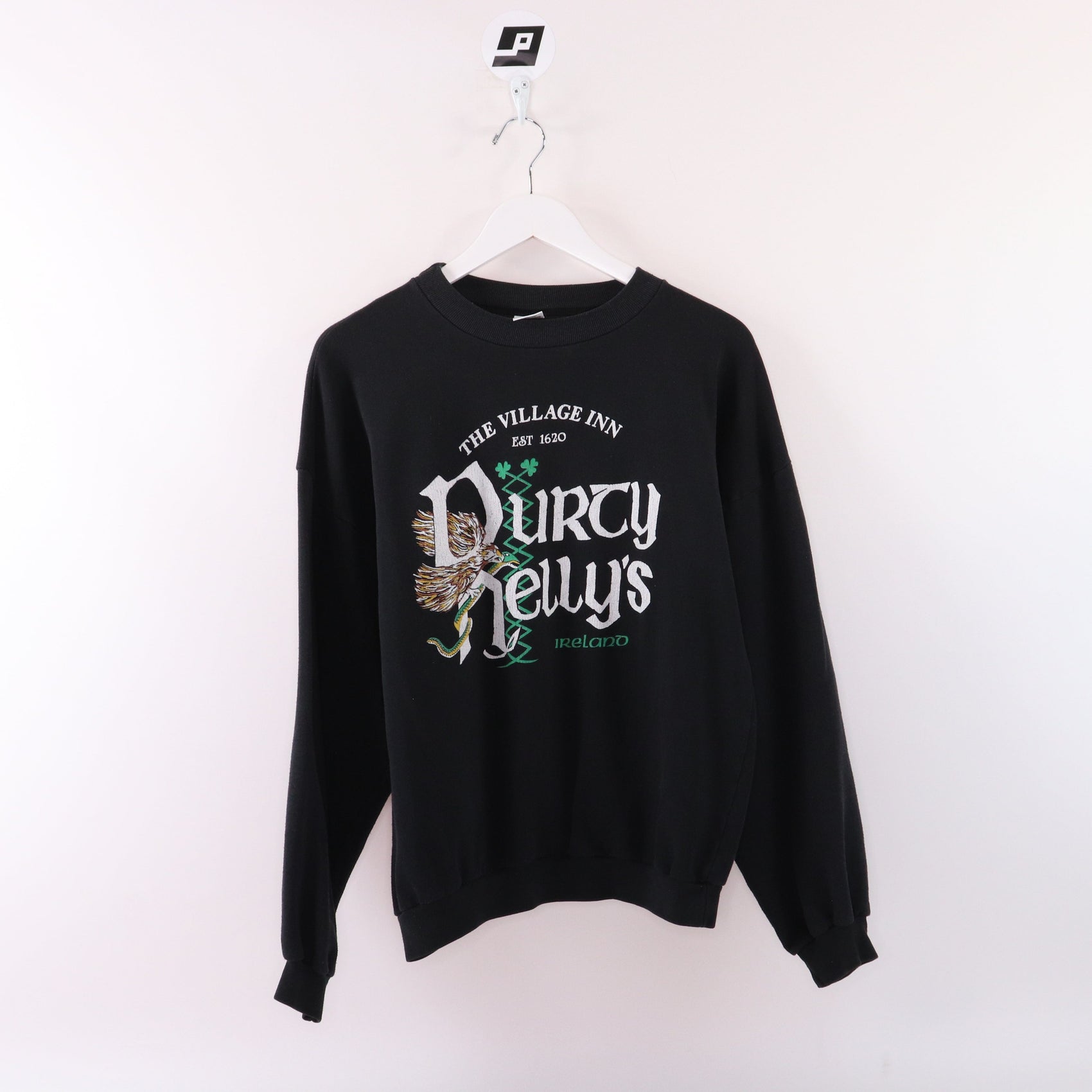 Vintage Village Inn Durcy Nelly's Ireland Sweatshirt Size L Fits S