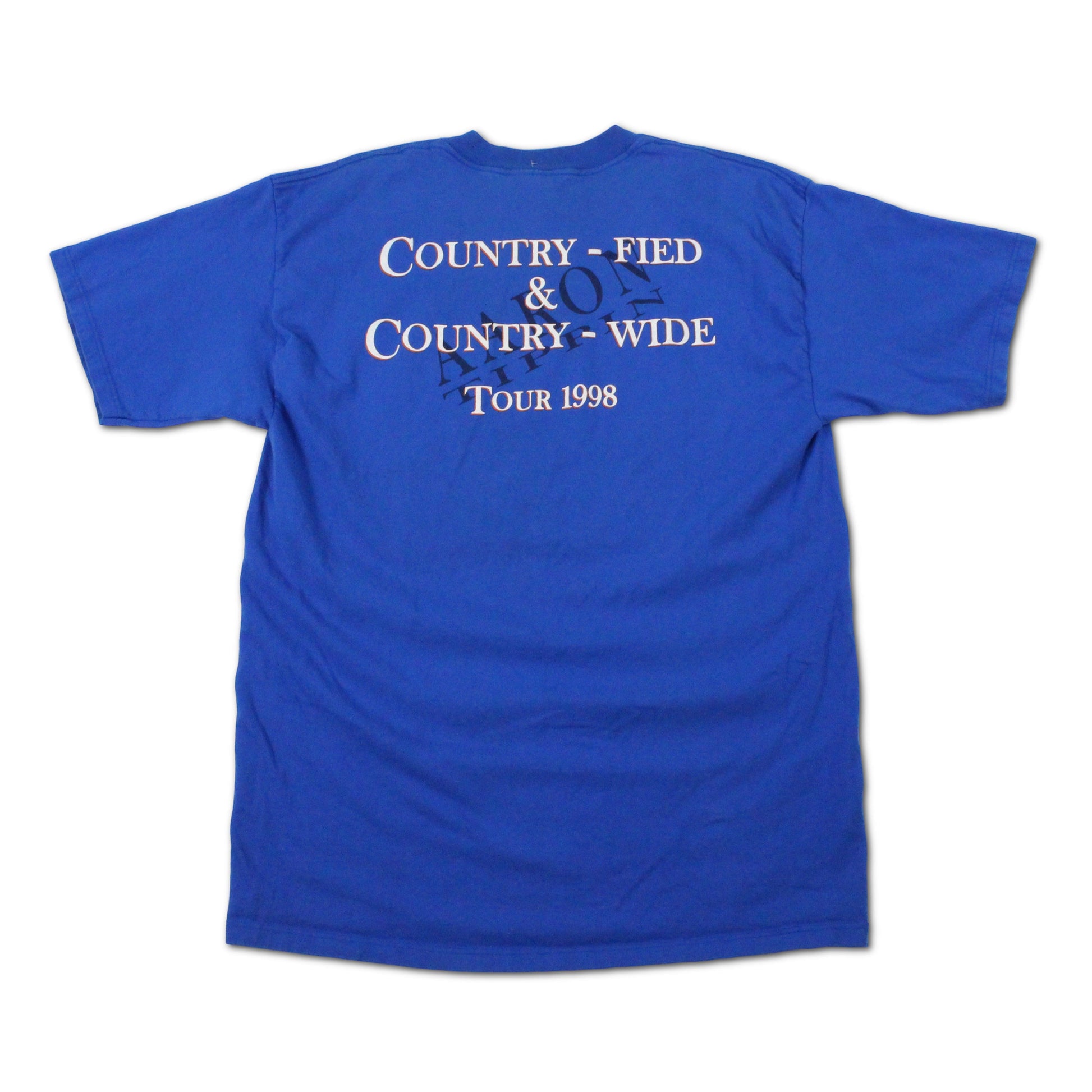 Vintage Vintage Aaron Tippin Country-fied 1998 Tour T Shirt Size XL