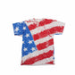 Vintage Vintage USA Flag All Over Print T Shirt Size Large Fits Medium